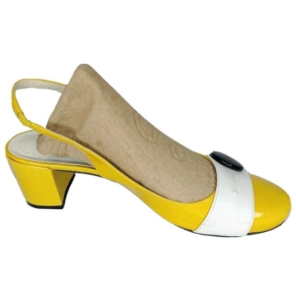 FRANCO SARTO LEATHER HEELS - Picture 2 of 7